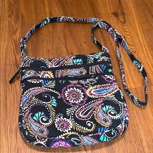 Vera Bradley black crossbody bag